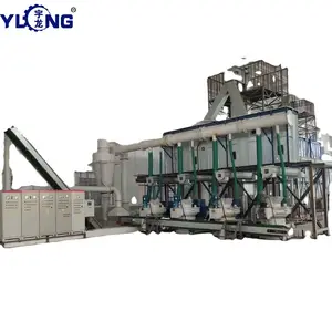 Yulong XGJ560 Hout Zaagsel Poeder Pellet Making Machine Productielijn Plant