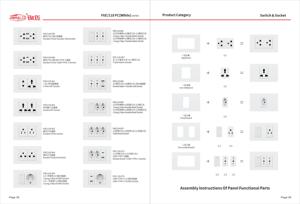 Tiêu Chuẩn Mỹ 118 Loạt Nhà Thông Minh Cắm Adapter Kép USB Tường Ổ Cắm 3.1A Loại-C 15A Ánh Sáng Công Tắc Áp Suất 3.1A + 3.1A + 15A - Product Image 6