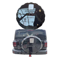 Housse de protection pour roue de secours arrière 4x4 tout-terrain pour Great Wall Tank 300 2024 2025 – Accessoire pour roues supplémentaires