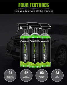 Agent de revêtement de moteur, <span class=keywords><strong>nettoyant</strong></span> de compartiment de moteur, élimine l'huile lourde, nettoie la voiture, vernis de voiture, revêtement céramique, capacité de 500ML - Product Image 3