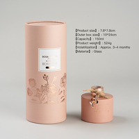 Diffuseur de parfum en verre givré de luxe 150 ml avec logo personnalisé, diffuseur de parfum avec boîte pour la décoration de la maison
