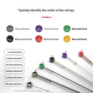 <span class=keywords><strong>Cordes</strong></span> <span class=keywords><strong>de</strong></span> <span class=keywords><strong>guitare</strong></span> <span class=keywords><strong>électrique</strong></span> D'Addario EXL120 110, lot <span class=keywords><strong>de</strong></span> 6 pour 09 010, <span class=keywords><strong>cordes</strong></span> rondes super légères - Product Image 4