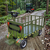 Chariot à plat électrique de 1000kg pour la ferme Chariot à plate-forme d'entrepôt pratique avec support de personnalisation OEM