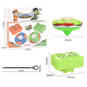 SY Boys Top Front Burst War Spirit Competitive Spinning Gyro Competitive Game Toys Kids Cool Rotation Fighting Gyro Play Sets - Product Image 5