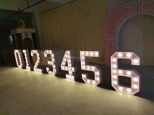 LED Marquee Letter Lights Sign Light up Alphabet Numbers for <strong>18th</strong> <strong>Birthday</strong> <strong>Party</strong> <strong>Decoration</strong> - Product Image 3