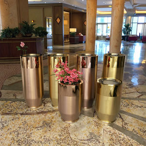 Jarrón <span class=keywords><strong>de</strong></span> piso alto <span class=keywords><strong>de</strong></span> lujo <span class=keywords><strong>para</strong></span> decoración del hogar, maceta <span class=keywords><strong>de</strong></span> árbol <span class=keywords><strong>de</strong></span> lujo <span class=keywords><strong>Interior</strong></span> <span class=keywords><strong>Blanca</strong></span> Grande/floreros <span class=keywords><strong>de</strong></span> Metal - Product Image 6