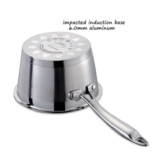 Bộ nồi chảo inox 18/10 cao cấp 10 món, dùng được với bếp từ, nắp kính, bền, thiết kế mới, không cần phủ lớp chống dính - Product Image 5