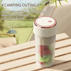 Nueva Licuadora Portátil Inalámbrica, Exprimidor Eléctrico Recargable por USB, Vaso Mezclador de Jugos, Vaso para Batidos y Hielo Picado para el Hogar - Product Image 2