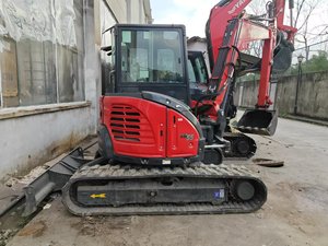 5.5ton ยางแทร็กขนาดเล็กจาก yanmar ผลิตในญี่ปุ่น Vio55-6B รถขุดพร้อมเครื่องยนต์ yanmar EPA ราคาถูกมือสอง Vio55 SY55 PC55 - Product Image 3