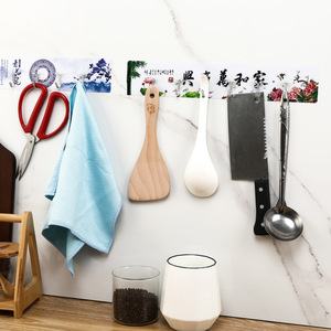 ตะขอติดผนังแบบไร้รอยต่อ, ตะขอติดผนังนาโน 513 แบบไร้รอยต่อ, ตะขอติดผนังแบบ 6 ตะขอ, ตะขอติดผนังแบบไร้รอยต่อสำหรับงานสร้างสรรค์ - Product Image 3