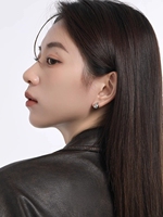 FY-ED438 2025 Anting Stud Terbaik untuk Wanita Desain Tetesan Air Mewah Ringan Baru Jarum Perak Murni Berkualitas Tinggi Sederhana