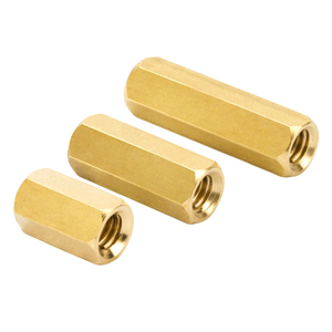 High Performance Brass Female Hex Metric <b>Standoff</b> M2 M2.5 M3 M4 M5 M6 Internal Thread Double-pass Motherboard Spacer Grade - Product Image 3