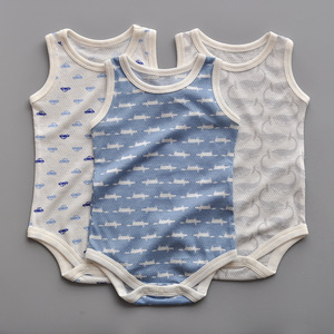 Tutina Estiva in Cotone Traspirante per Neonati, Unisex, 0-24 <span class=keywords><strong>Mesi</strong></span> - Product Image 4