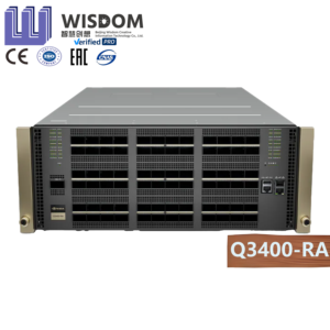 สวิตช์ NVlDlAs Quantum X800 InfiniBand รุ่น Q3400-RA ขนาด 4U 144 พอร์ต XDR 72 OSFP สำหรับการประมวลผลข้อมูลประสิทธิภาพสูง การฝึกอบรม AI และศูนย์ข้อมูล - Product Image 1