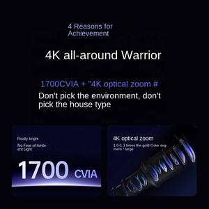 JMGON3 プロジェクター ネイティブ光学ズーム ビデオプロジェクター トリプルレーザー 4K スマートWiFi HiFi ミニ パンチルト ポータブル ホームシアター - Product Image 6