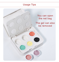 Nouveau Kit de Gel Pat Pat Kinnco 2026 OEM ODM pour Nail Art, Peinture d'Ongles, Gel UV, Vente en Gros, Kit 6 Couleurs, 3 Styles Disponibles