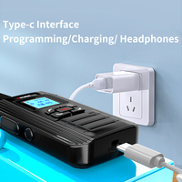 Sistema de Intercomunicación Inalámbrico DMR Manos Libres UHF 3km Comunicación Bidireccional en Tiempo Real para Hogar Oficina Hotel