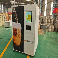 Dispensador de Cerveza con Pago por Código QR y Monitoreo Remoto de Inventario, Máquina Expendedora de Cerveza de Autoservicio