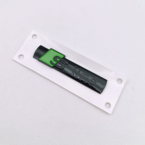 3D ABS Sline Logo <span class=keywords><strong>S</strong></span> línea emblema coche guardabarros insignia para <span class=keywords><strong>Audi</strong></span> A1 A2 A3 <span class=keywords><strong>A4</strong></span> A5 A6 A7 Q2 Q3 Q5 Q7 Q8 S3 S4 S5 S6 S7 TT <span class=keywords><strong>S</strong></span> línea pegatina - Product Image 1