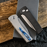 Navaja Plegable Compacta EDC MagnaMax de Acero con Mango de Aluminio, Táctica, para Exteriores, Camping, Supervivencia, Caza, Regalo, 79g