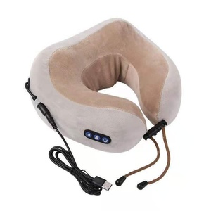 Electric Wireless <b>Neck</b> <b>Massager</b> Pillow U Shape Multifunctional Portable <b>Shoulder</b> <b>Massager</b> Outdoor Home Car Travel Relax <b>Massager</b> - Product Image 1