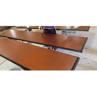 LongTai Protection des doigts Bi-pli Coulissant Sectionnel Professionnel Motif Bois Prépeint Mousse d'acier Porte de Garage