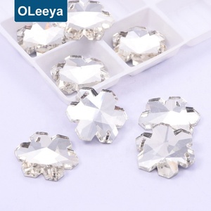 Hot Selling Strass Water <b>Drop</b> Flat <b>Back</b> Rhinestone Crystal 13x18mm Teardrop Glass Rhinestones Sew on Beads for Jewelry Making - Product Image 6