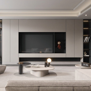 Mobili in Legno Modulari di Design Moderno <span class=keywords><strong>Standard</strong></span> Europeo, Armadietti da Cucina e Cantinette Su Misura per Tutta la Casa - Product Image 3