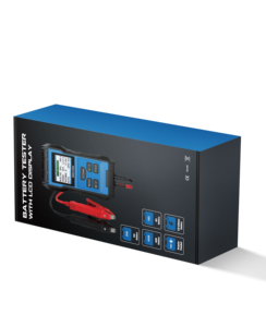 BAT-360 12V LifePO4 Lithium Battery Health Tester Automotive BATTERy ANALYZ TESTER LCD Battery Tester - Product Image 1