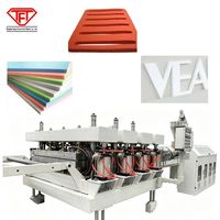 Mesin Pembuat Panel Kabinet Dekorasi Interior Co-extrusion dari Papan Busa Plastik PVC Rigid
