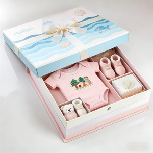 Scatola Ecologica Biodegradabile <span class=keywords><strong>per</strong></span> <span class=keywords><strong>Neonati</strong></span> con Coperchio Magnetico, Stampa Personalizzata, Confezione Regalo <span class=keywords><strong>per</strong></span> Vestiti, Prodotti <span class=keywords><strong>per</strong></span> la Cura della Pelle, Ricordi e Souvenir - Product Image 4