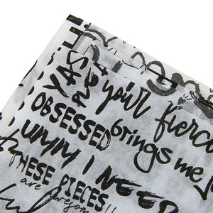 Ücretsiz örnek yüksek kalite toptan kendi <span class=keywords><strong>Logo</strong></span> ile beyaz özel peçete kağıdı ipek kağıt ince ambalaj kağıdı - Product Image 5