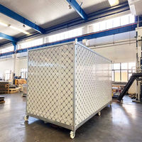Conteneur congélateur commercial haute performance, chambre froide mobile pour la logistique de la chaîne du froid, chambre froide industrielle