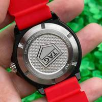 Montres automatiques mécaniques de luxe étanches lumineuses avec mouvement 2813, bracelet 20 mm, verre, pour plongée, 38 mm, vente en gros