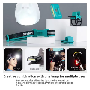 ไฟฉายคาดศีรษะ NexTool ของแท้ 100% ปรับได้ <span class=keywords><strong>180</strong></span> องศา หลายโหมด กันน้ำ <span class=keywords><strong>IPX</strong></span> รุ่น NE20002 (สีดำ/น้ำเงิน) ขายส่งขั้นต่ำ 50 ชิ้น - Product Image 4