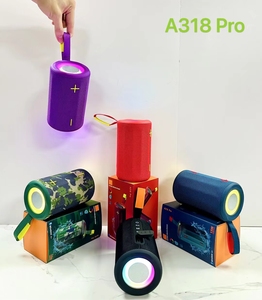 Nuevo altavoz de diente azul A318PRO Nuevo altavoz de diente azul impermeable RGB Caleidoscopio Altavoz inalámbrico de configuración superior de sexta generación - Product Image 2