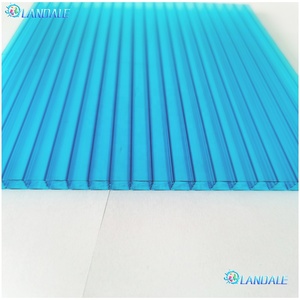 Free Samples UV Blocking Twin Wall PC Polycarbonate Hollow <strong>Sheet</strong> for Home Swimming <strong>Pool</strong> <strong>Cover</strong> PC Hollow <strong>Sheet</strong> Manufacturer - Product Image 2