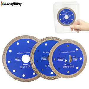 Disco de corte de cerámica azul de 125 mm para amoladora angular, sierra circular delgada de diamante para afilado, precio mayorista - Product Image 3