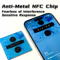 Étiquettes NFC en acrylique personnalisables, imperméables, aimants pour réfrigérateur, pour la maison, la cuisine, le bureau, promotion, cadeau