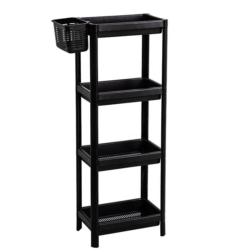 Пластиковая Полка для хранения, полка для ванной комнаты, полка, органайзер, слив от 1 до 4 уровней, держатели и стойки для хранения, Современная нескладная стойка