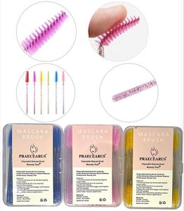 Cepillo de Pestañas Desechable en Tubo para Venta al por Mayor, Aplicador de Rímel Colorido de Marca Privada, Herramientas de Maquillaje - Product Image 2