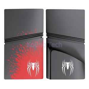 Para <span class=keywords><strong>Playstation5</strong></span> Pro Edición limitada Spider Faceplate Cover Compatible con PS5 PRO Disc Version Console Cover Accesorios - Product Image 6