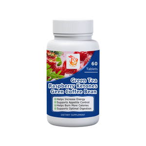 Suplemento Probiótico para Estimular el Metabolismo, Mezcla de Té Verde, Cetonas de Frambuesa y Tabletas de Café Verde, Venta al Por Mayor de Fábrica - Product Image 1