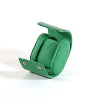 Boîte de rangement de montre de luxe en cuir PU fait à la main à prix d'usine rouleau de montre de voyage en cuir avec logo personnalisé étui de voyage