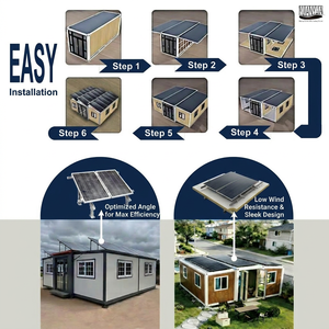 Casa de Huéspedes Prefabricada Modular de Lujo con Energía Solar, Moderna y Expandible, con Solución de Energía Solar para <span class=keywords><strong>Alquiler</strong></span> en Patio Trasero - Product Image 3