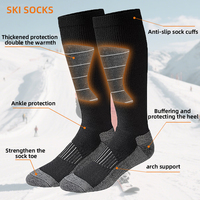 Chaussettes de ski épaisses en tissu éponge pour l'extérieur, longues, chaudes et performantes, chaussettes de snowboard personnalisées, chaussettes de sport tricotées sur mesure, chaussettes de ski personnalisées