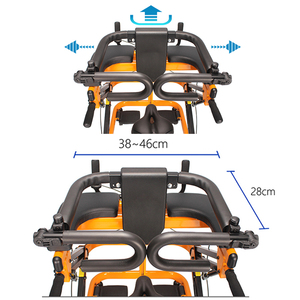 Andador <span class=keywords><strong>con</strong></span> Ruedas y <span class=keywords><strong>Asiento</strong></span> Ajustable en Altura <span class=keywords><strong>para</strong></span> <span class=keywords><strong>Adultos</strong></span> y Personas <span class=keywords><strong>con</strong></span> Discapacidad - Product Image 5