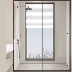 2026 moderno rectángulo recto vidrio templado baño Panel <span class=keywords><strong>de</strong></span> vidrio duchas puestos Puerta <span class=keywords><strong>de</strong></span> pantalla fija Puerta <span class=keywords><strong>de</strong></span> <span class=keywords><strong>ducha</strong></span> puerta <span class=keywords><strong>de</strong></span> vidrio - Product Image 3