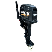 Moteur hors-bord 30 CV à essence, refroidissement par eau, moteur de bateau 2 temps, moteur de bateau à eau de mer