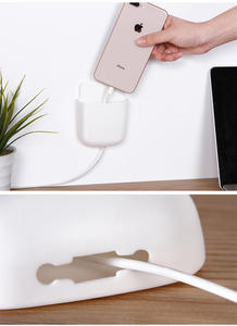 Caja de Almacenamiento Montada en la Pared, Organizador de Control Remoto para Aire Acondicionado, TV, Teléfono Móvil, Soporte para Enchufes - Product Image 3